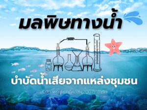 บำบัดน้ำเสียจากแหล่งชุมชน