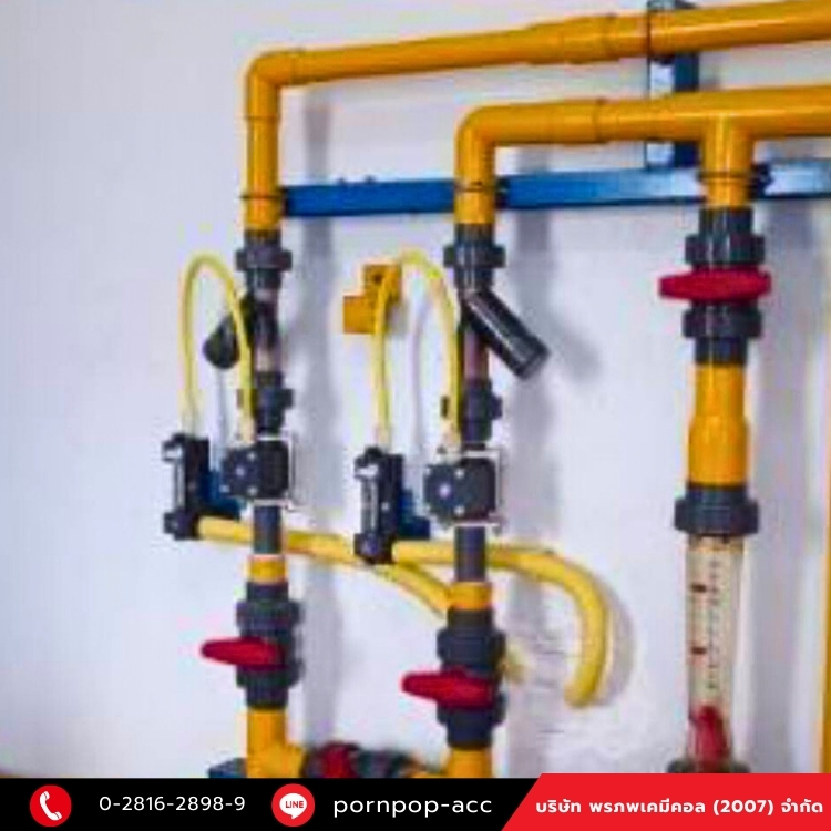 การติดตั้งระบบแก๊สคลอรีน (Chlorine Gas System)