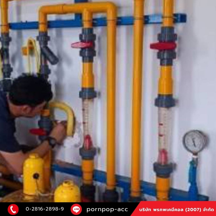 การติดตั้งระบบแก๊สคลอรีน (Chlorine Gas System)